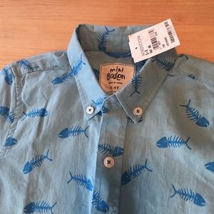 Mini Boden 3-4 Years NWT Shirt